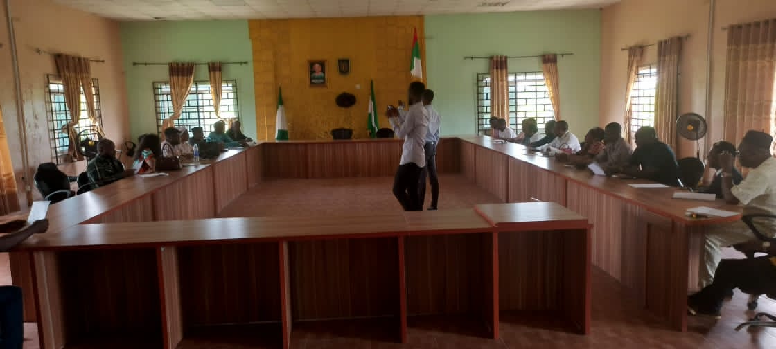 Portrait of Prof. Sylvanus Obi Abang, Vice-Chancellor of Havilla University