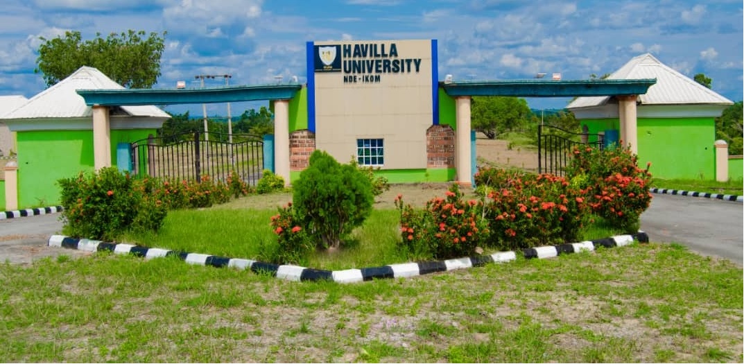 Havilla University gate entrance